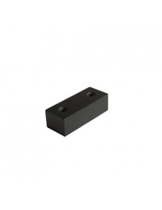 FURNITURE LEG KM637 reclining cube H30, L100 black