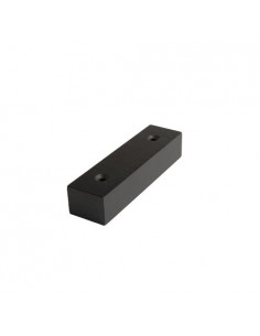 FURNITURE LEG KM642 reclining cube H30, L150 black