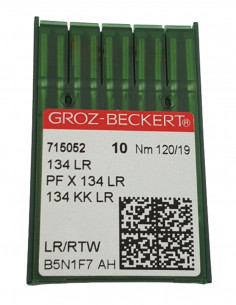 GROZ-BECKERT 134 LR/134KKLR/135X8RTW 120/19 needle op. 10 pcs. KM6022
