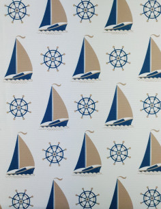 GARDI SHIPS 01 waterproof fabric