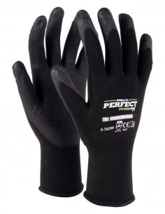 RĘKAWICE NYLONOWE S-NITRILE FLEX FOAM "7" S-76401