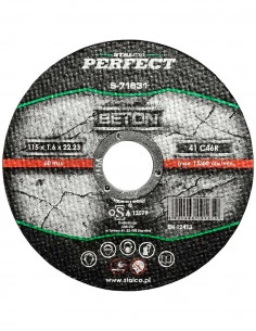 TARCZA BETON PŁASKA 125x1,6 PERFECT S-71635