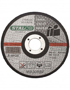 METAL FLAT DISCS 125x1.5 S-59225