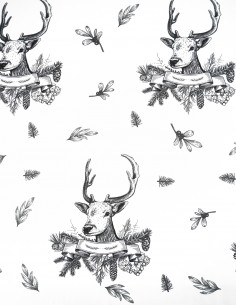 Deer 01 CANVA fabric