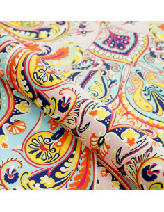 Fabric No.101 WONDER VELVET ( COLOR PAISLEY ) 2