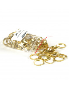 GOLD BOTTOM (decorative circle) FOR TAPERED BUTTON 22.0 mm (type 36), op.100 pcs, KM4621 2