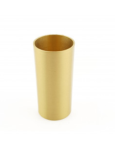 Brass tip for wooden leg, straight cap H50, KM100