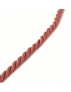 Decorative cord 6 mm powder pink KM12109 2