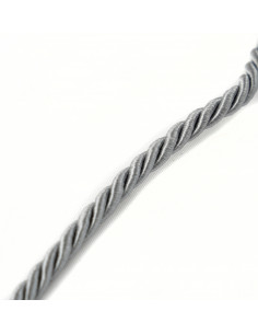 Decorative cord 6 mm steel-gray KM12115 2
