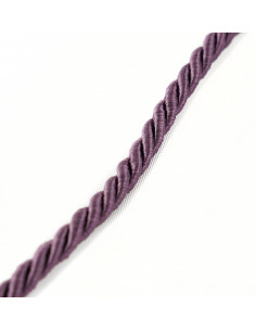 Decorative cord 6 mm purple KM12117 2