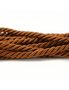 Decorative cord 8 mm brown KM12306