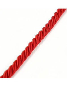 Decorative cord 8 mm red KM12307 2