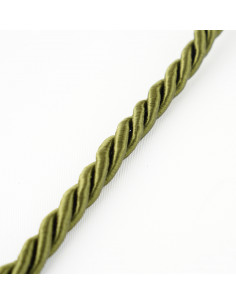 Decorative cord 8 mm green KM12310 2