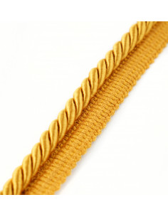 Decorative cord with piping 8 mm gold KM12404 2