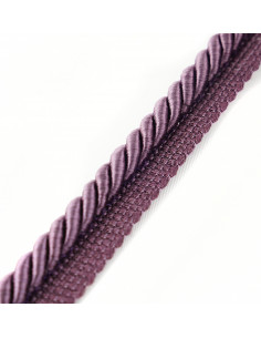 Decorative cord with piping 8 mm purple KM12417 2