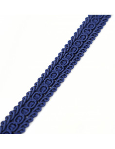 Decorative tape 15 mm wide navy blue KM12513