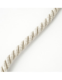 Decorative cord matte 8 mm cream and beige melange KM13700 2