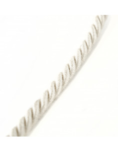 Decorative cord matte 8 mm cream grey KM13702 2