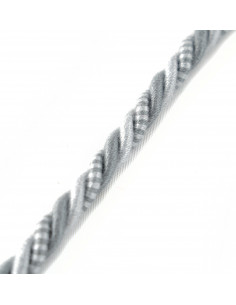 Decorative cord matte 8 mm steel gray KM13715 2