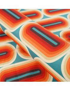 RETRO PRL 01 SOFT VELVET fabric 2
