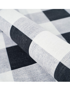 VICHY 01 CANVA checkered fabric 2