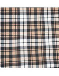 Checkered 06 SOFT VELVET fabric