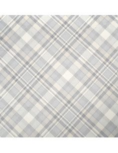 Fabric Checkered 04 SOFT VELVET ( Beige )