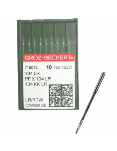 GROZ-BECKERT 134 LR/134KKLR/135X8RTW 130/21 needle op. 10 pcs. KM6023