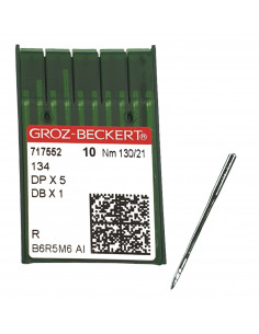 GROZ-BECKERT 134 R/DPX5/135X5/DBX1 130/21 needle op. 10 pcs. KM6013