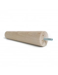 NOGA MEBLOWA KM691 kozia nóżka H150 SUROWA 2