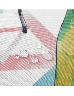 Waterproof fabric GARDI LEAVES Aquarelle 01 2