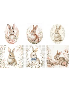 Tkanina PANEL PODUSZKOWY WIELKANOC 05 MOLIS