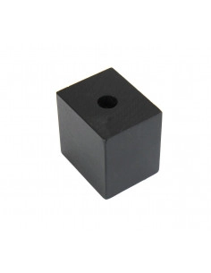 FURNITURE LEG KM662 reclining cube H50, L50 black