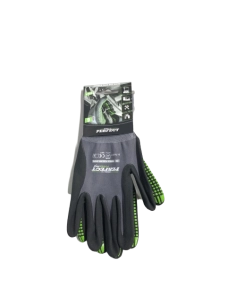 RĘKAWICE NYLONOWE S-NITRILE FLEX PVC DOTS "9" S-76319